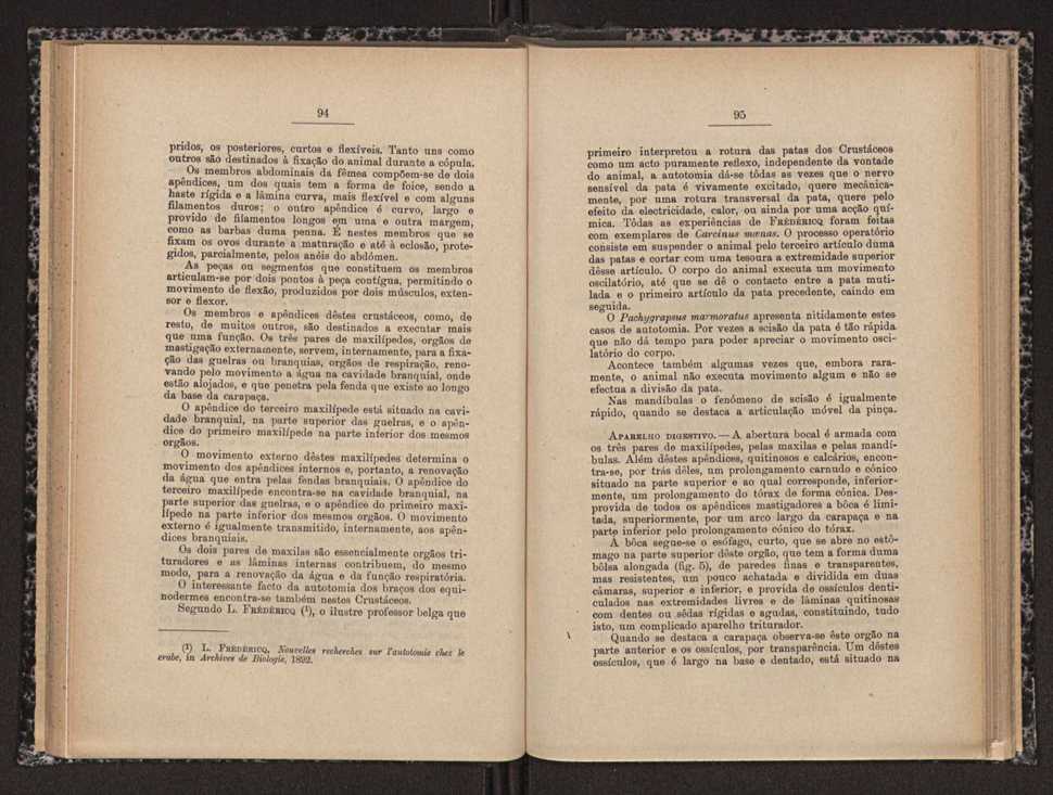 Anais da Faculdade de Scincias do Porto (antigos Annaes Scientificos da Academia Polytecnica do Porto). Vol. 16 49