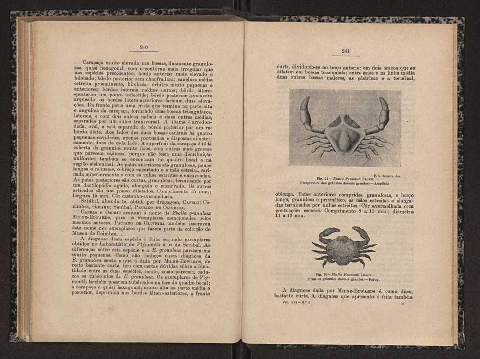 Anais da Faculdade de Scincias do Porto (antigos Annaes Scientificos da Academia Polytecnica do Porto). Vol. 16 122