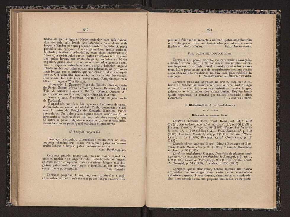 Anais da Faculdade de Scincias do Porto (antigos Annaes Scientificos da Academia Polytecnica do Porto). Vol. 16 125