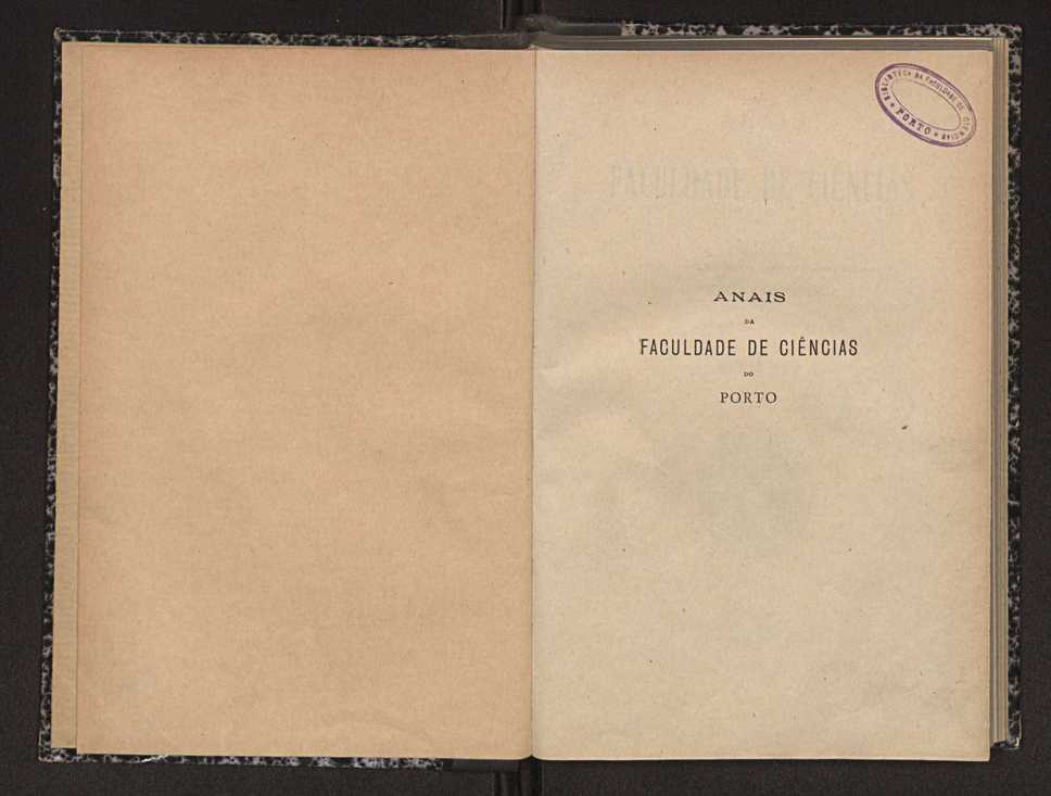 Anais da Faculdade de Scincias do Porto (antigos Annaes Scientificos da Academia Polytecnica do Porto). Vol. 17 2