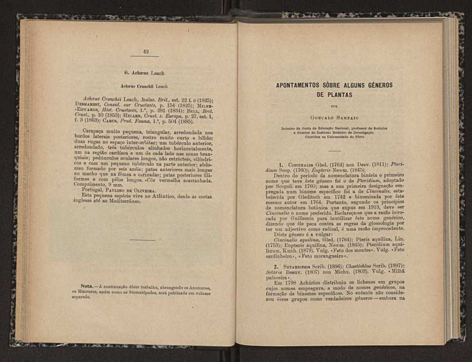 Anais da Faculdade de Scincias do Porto (antigos Annaes Scientificos da Academia Polytecnica do Porto). Vol. 17 23