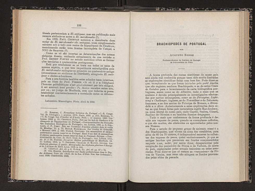Anais da Faculdade de Scincias do Porto (antigos Annaes Scientificos da Academia Polytecnica do Porto). Vol. 17 57
