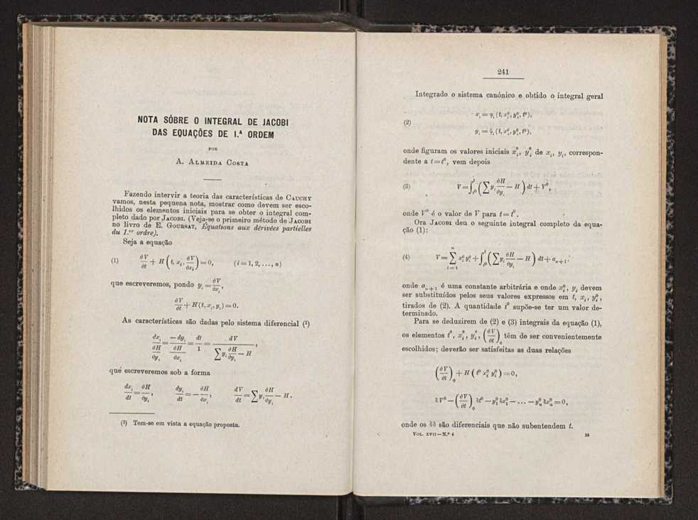 Anais da Faculdade de Scincias do Porto (antigos Annaes Scientificos da Academia Polytecnica do Porto). Vol. 17 125