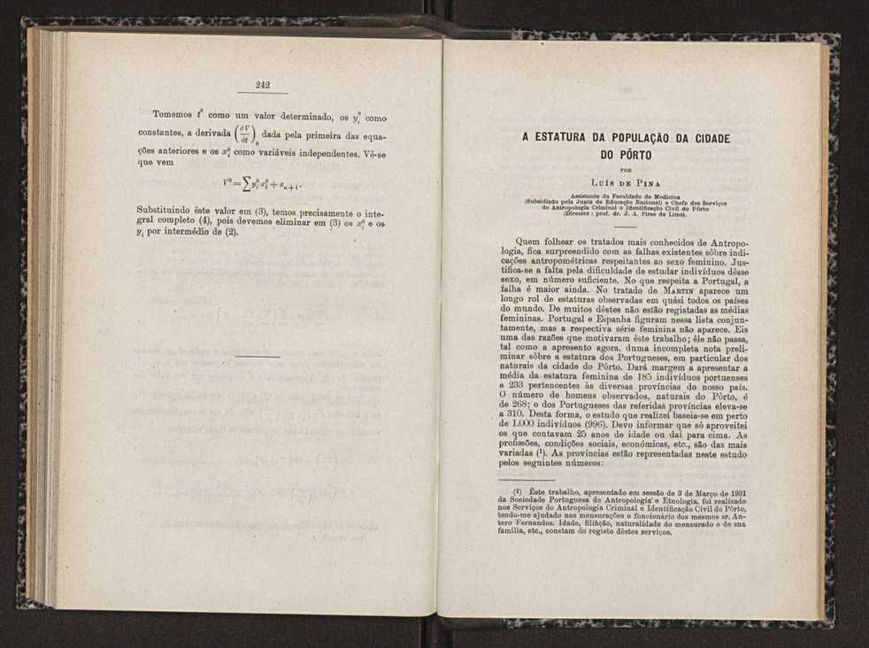 Anais da Faculdade de Scincias do Porto (antigos Annaes Scientificos da Academia Polytecnica do Porto). Vol. 17 126