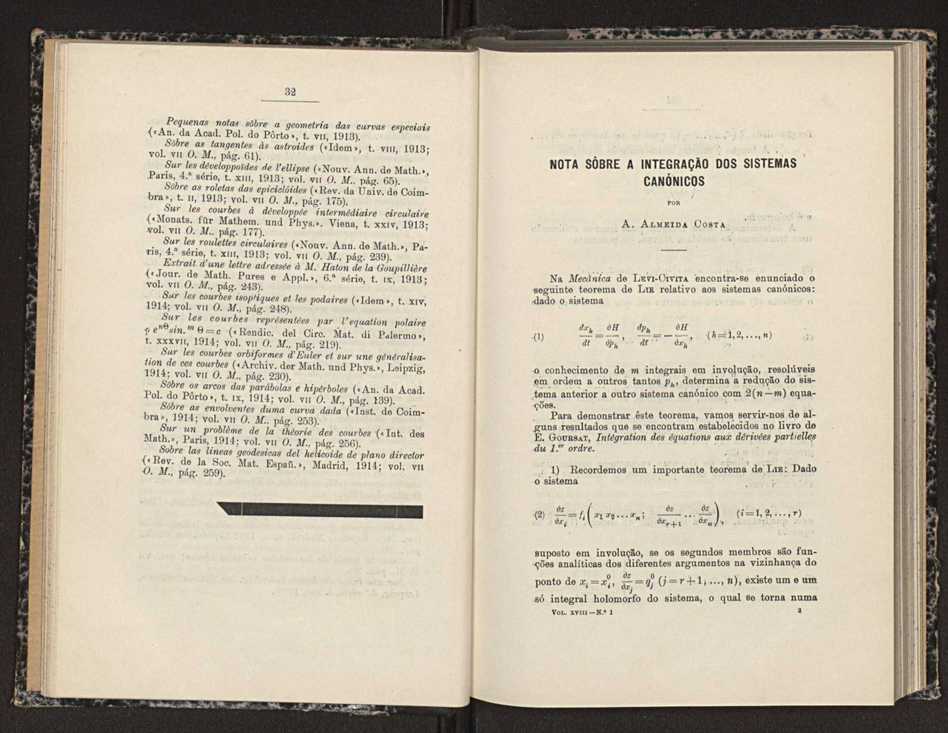 Anais da Faculdade de Scincias do Porto (antigos Annaes Scientificos da Academia Polytecnica do Porto). Vol. 18 18