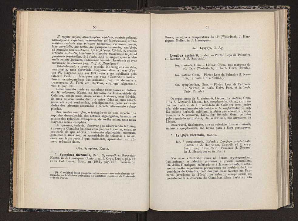 Anais da Faculdade de Scincias do Porto (antigos Annaes Scientificos da Academia Polytecnica do Porto). Vol. 18 27