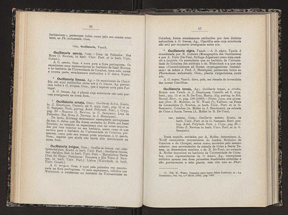 Anais da Faculdade de Scincias do Porto (antigos Annaes Scientificos da Academia Polytecnica do Porto). Vol. 18 30