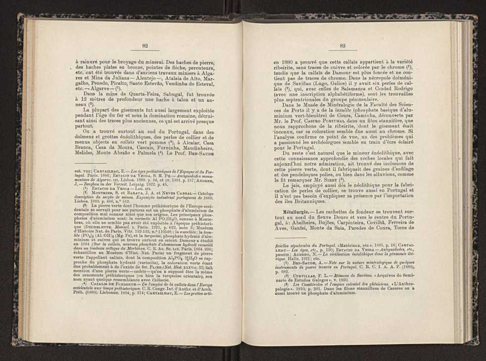 Anais da Faculdade de Scincias do Porto (antigos Annaes Scientificos da Academia Polytecnica do Porto). Vol. 18 43