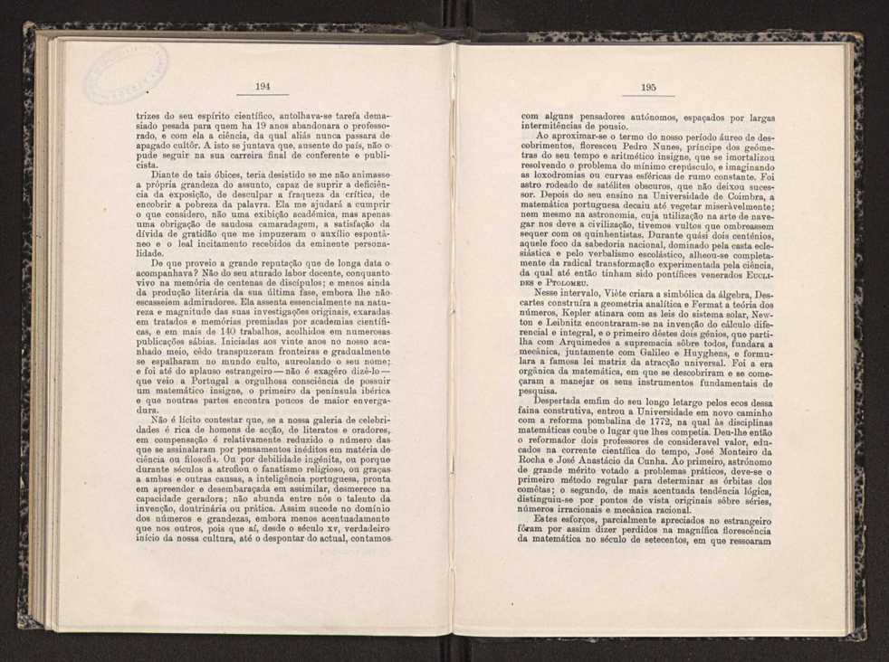 Anais da Faculdade de Sci�ncias do Porto (antigos Annaes Scientificos da Academia Polytecnica do Porto). Vol. 18 100
