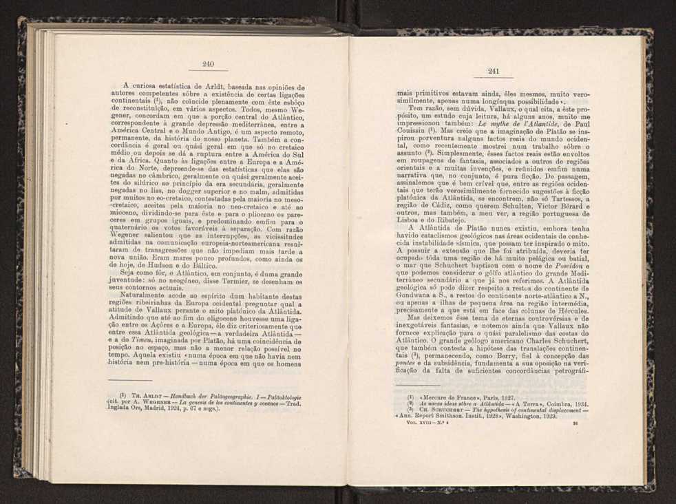 Anais da Faculdade de Scincias do Porto (antigos Annaes Scientificos da Academia Polytecnica do Porto). Vol. 18 123