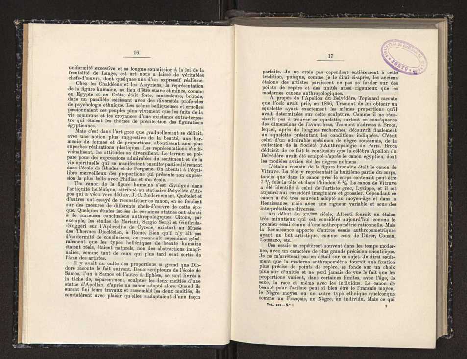 Anais da Faculdade de Scincias do Porto (antigos Annaes Scientificos da Academia Polytecnica do Porto). Vol. 19 11