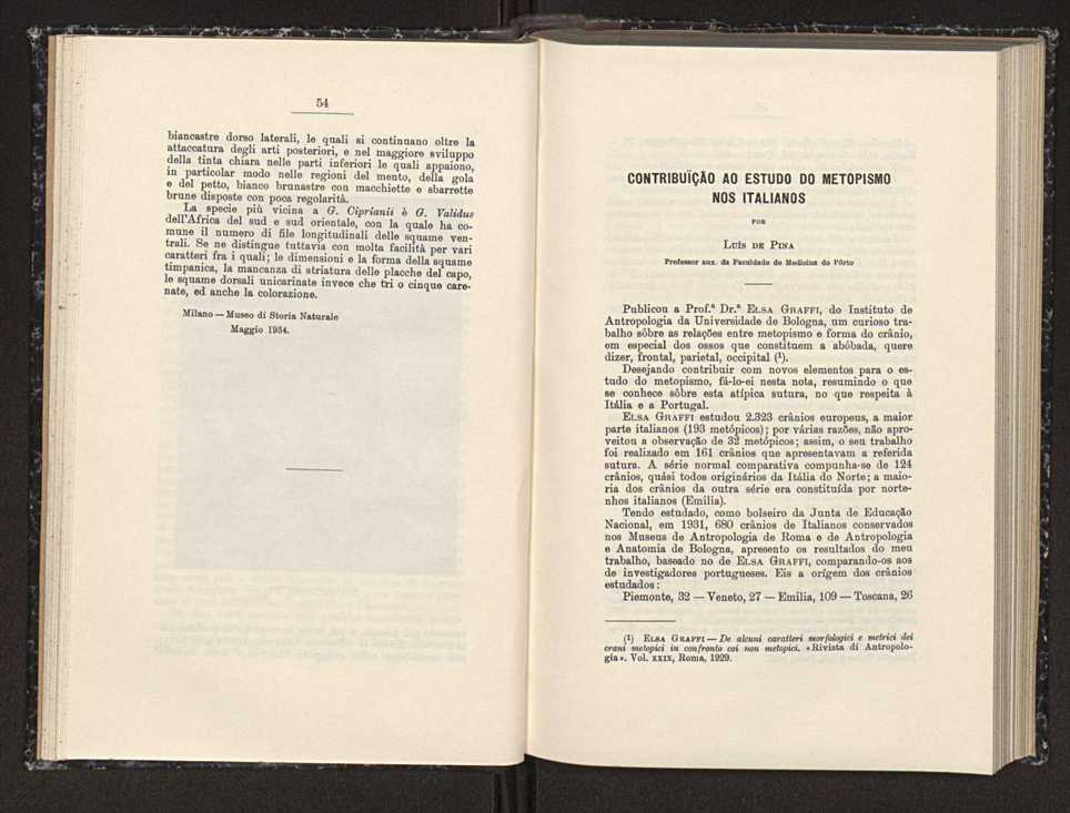 Anais da Faculdade de Scincias do Porto (antigos Annaes Scientificos da Academia Polytecnica do Porto). Vol. 19 30