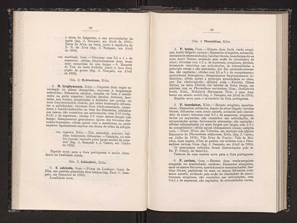 Anais da Faculdade de Scincias do Porto (antigos Annaes Scientificos da Academia Polytecnica do Porto). Vol. 19 52