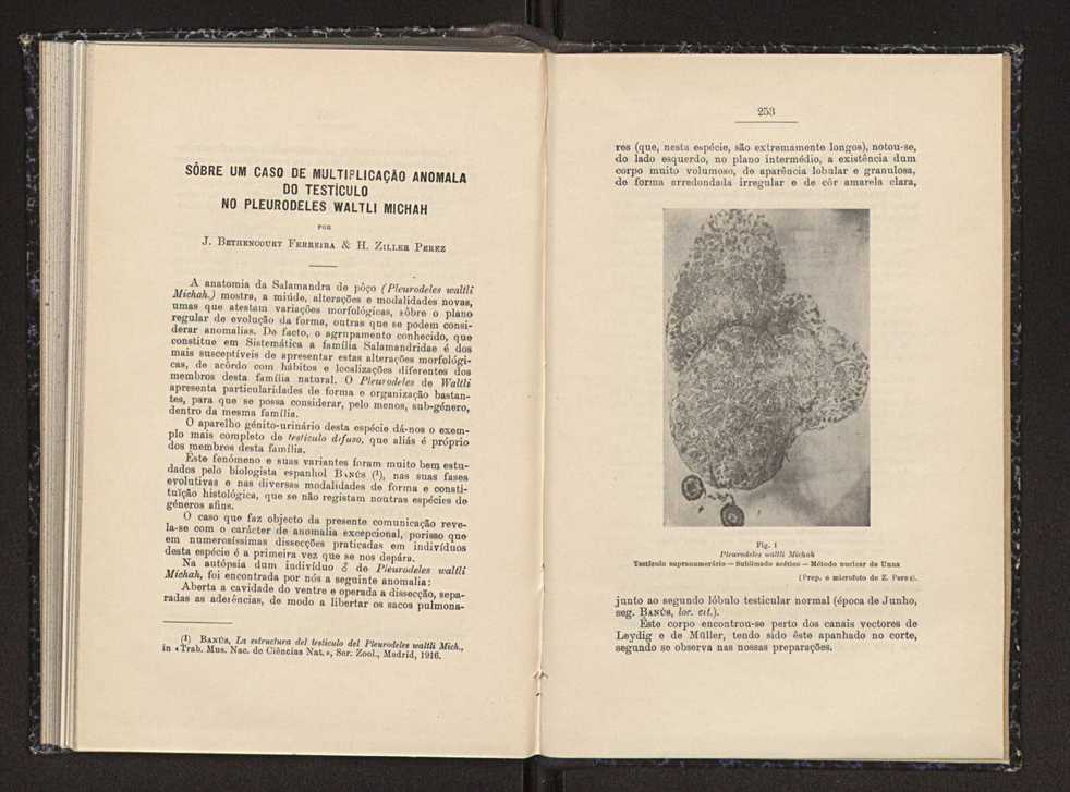 Anais da Faculdade de Scincias do Porto (antigos Annaes Scientificos da Academia Polytecnica do Porto). Vol. 19 133