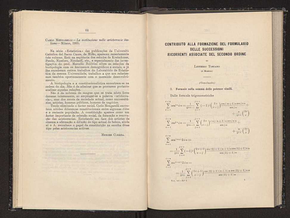 Anais da Faculdade de Scincias do Porto (antigos Annaes Scientificos da Academia Polytecnica do Porto). Vol. 20 36