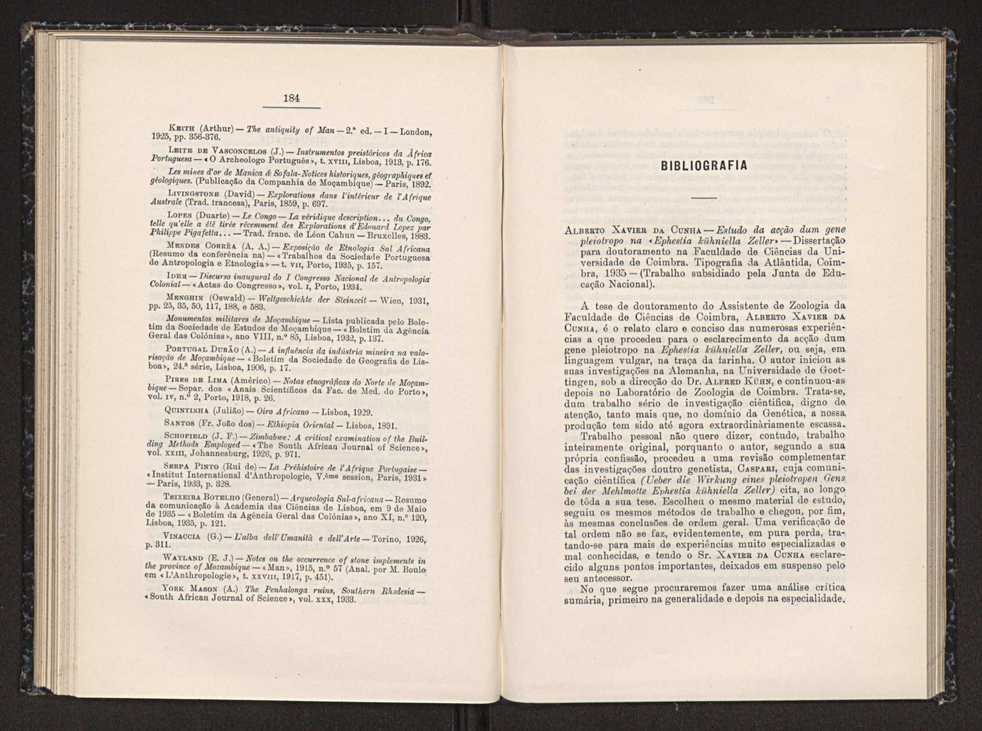 Anais da Faculdade de Scincias do Porto (antigos Annaes Scientificos da Academia Polytecnica do Porto). Vol. 20 99