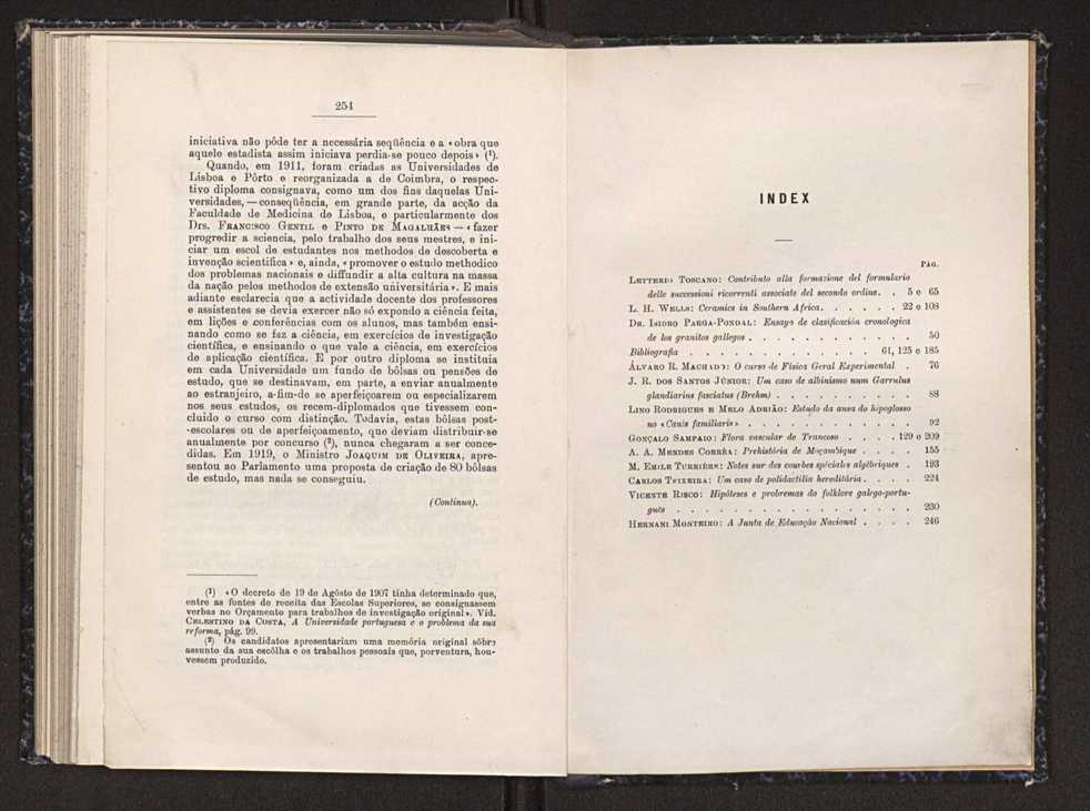 Anais da Faculdade de Scincias do Porto (antigos Annaes Scientificos da Academia Polytecnica do Porto). Vol. 20 134