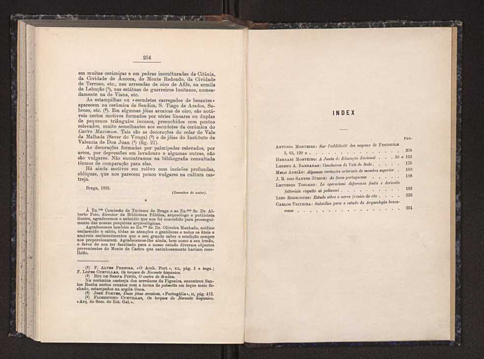 Anais da Faculdade de Scincias do Porto (antigos Annaes Scientificos da Academia Polytecnica do Porto). Vol. 21 129