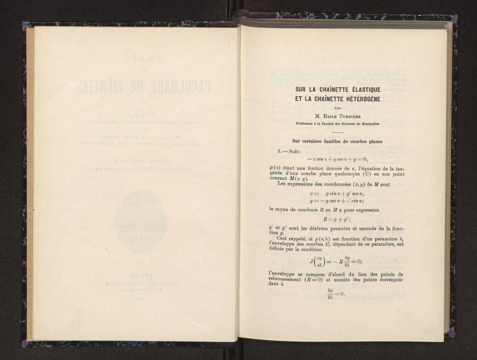 Anais da Faculdade de Sci�ncias do Porto (antigos Annaes Scientificos da Academia Polytecnica do Porto). Vol. 22 4