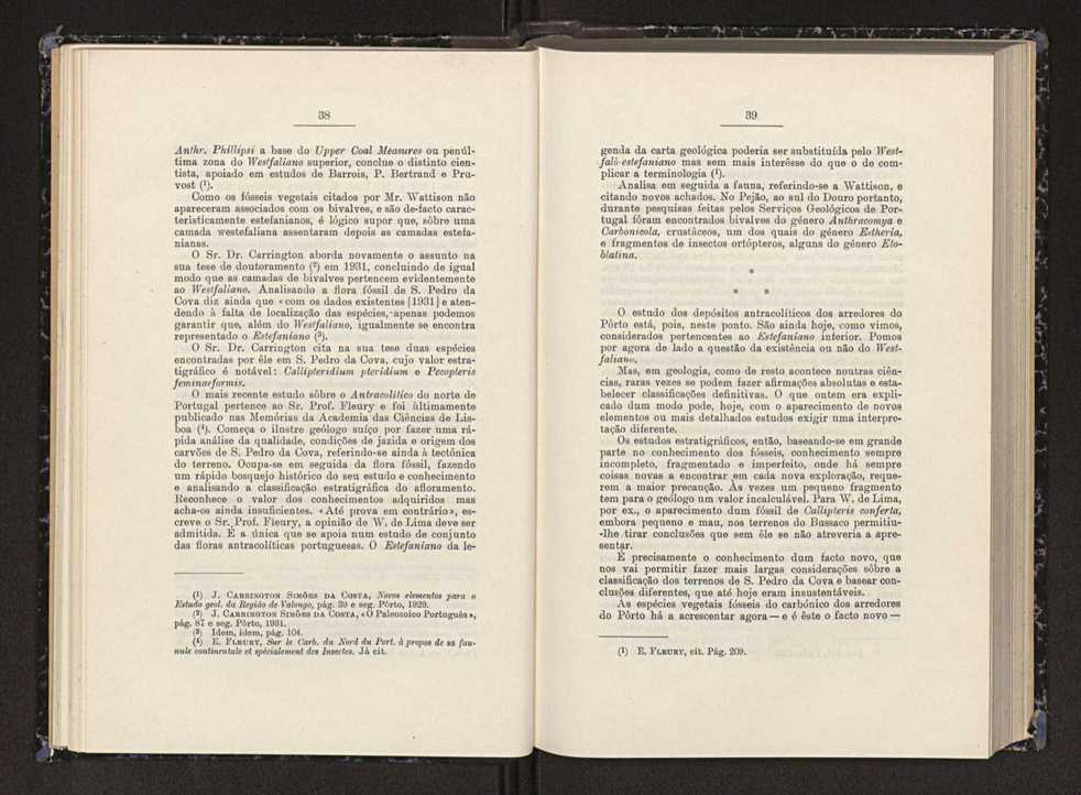 Anais da Faculdade de Scincias do Porto (antigos Annaes Scientificos da Academia Polytecnica do Porto). Vol. 23 20