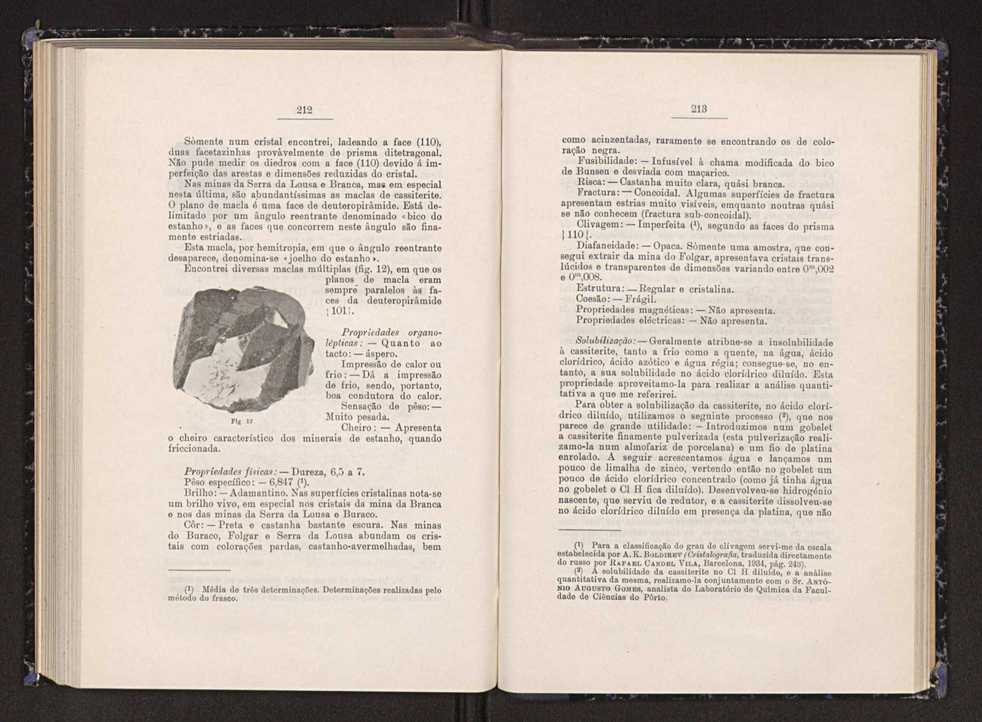 Anais da Faculdade de Scincias do Porto (antigos Annaes Scientificos da Academia Polytecnica do Porto). Vol. 23 109