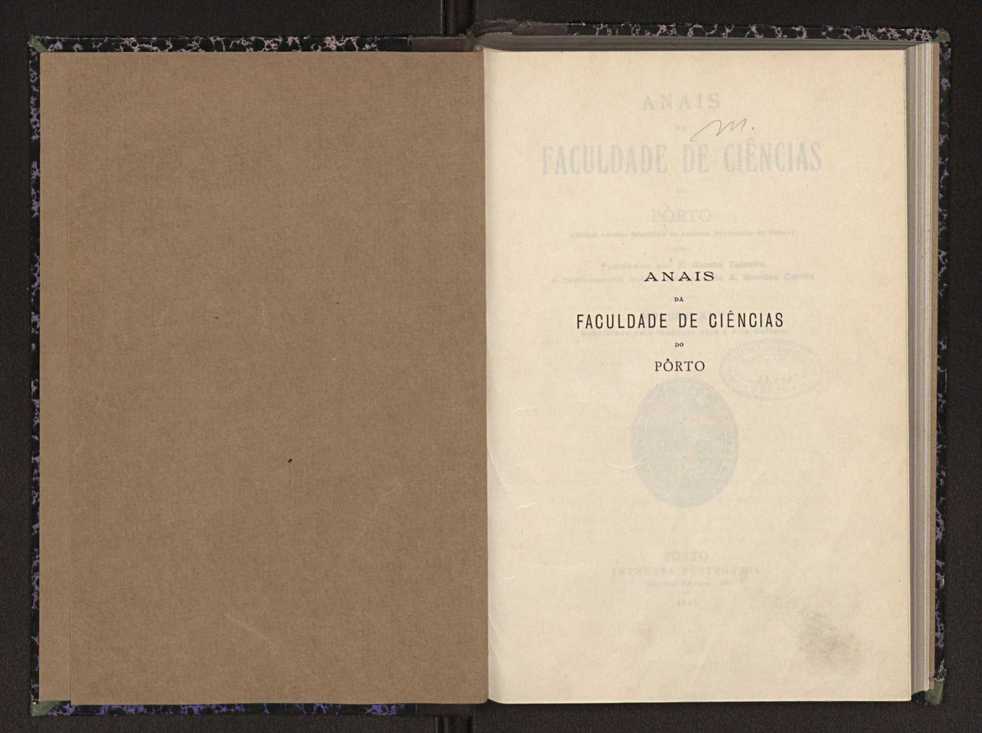 Anais da Faculdade de Scincias do Porto (antigos Annaes Scientificos da Academia Polytecnica do Porto). Vol. 24 2
