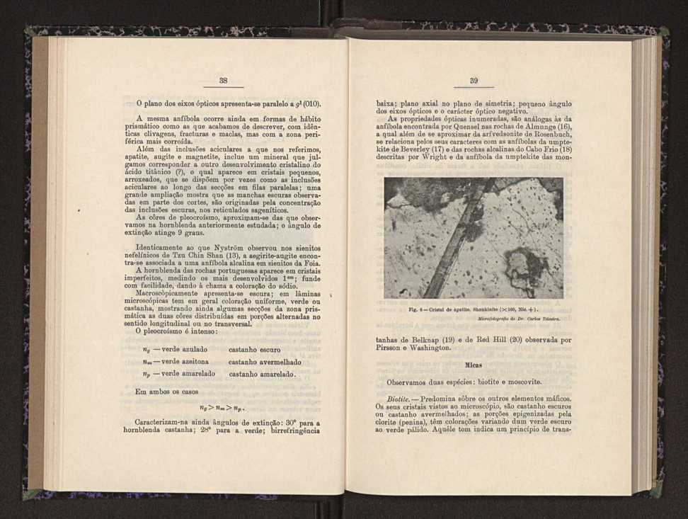 Anais da Faculdade de Scincias do Porto (antigos Annaes Scientificos da Academia Polytecnica do Porto). Vol. 24 21