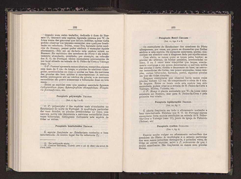 Anais da Faculdade de Scincias do Porto (antigos Annaes Scientificos da Academia Polytecnica do Porto). Vol. 24 127