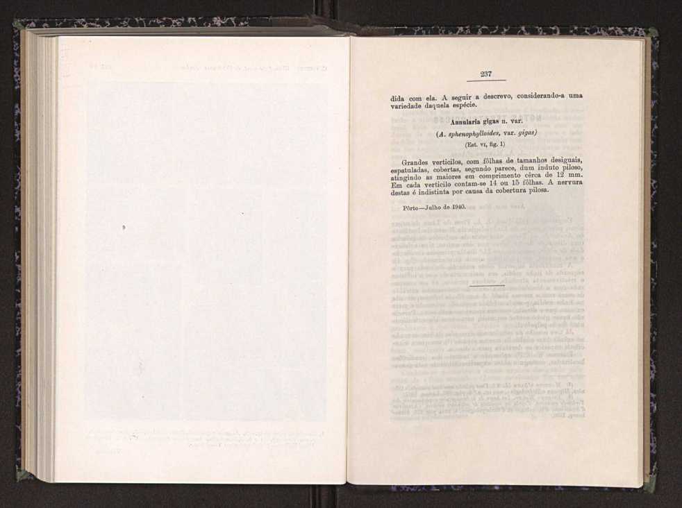 Anais da Faculdade de Scincias do Porto (antigos Annaes Scientificos da Academia Polytecnica do Porto). Vol. 24 135