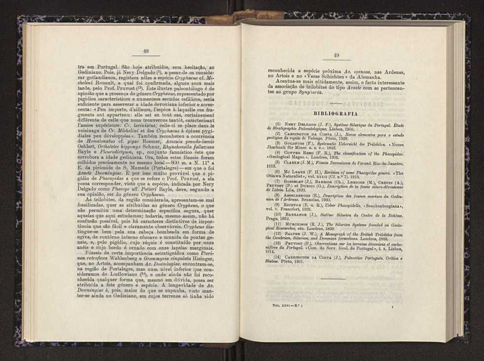 Anais da Faculdade de Scincias do Porto (antigos Annaes Scientificos da Academia Polytecnica do Porto). Vol. 26 26