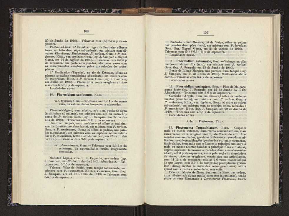 Anais da Faculdade de Scincias do Porto (antigos Annaes Scientificos da Academia Polytecnica do Porto). Vol. 26 55