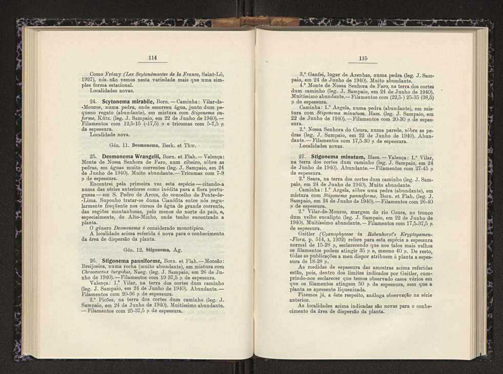 Anais da Faculdade de Scincias do Porto (antigos Annaes Scientificos da Academia Polytecnica do Porto). Vol. 26 59