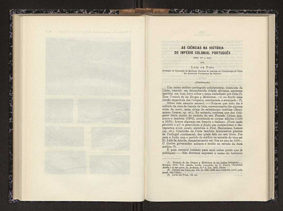 Anais da Faculdade de Scincias do Porto (antigos Annaes Scientificos da Academia Polytecnica do Porto). Vol. 26 63