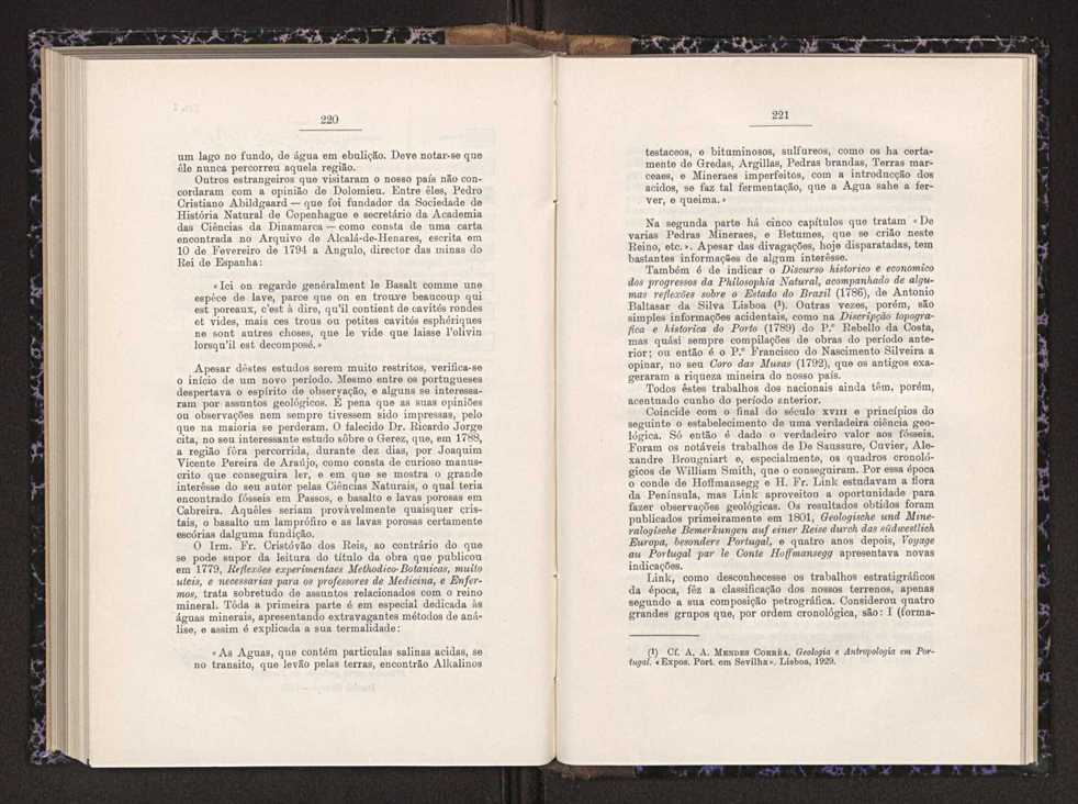 Anais da Faculdade de Scincias do Porto (antigos Annaes Scientificos da Academia Polytecnica do Porto). Vol. 26 119