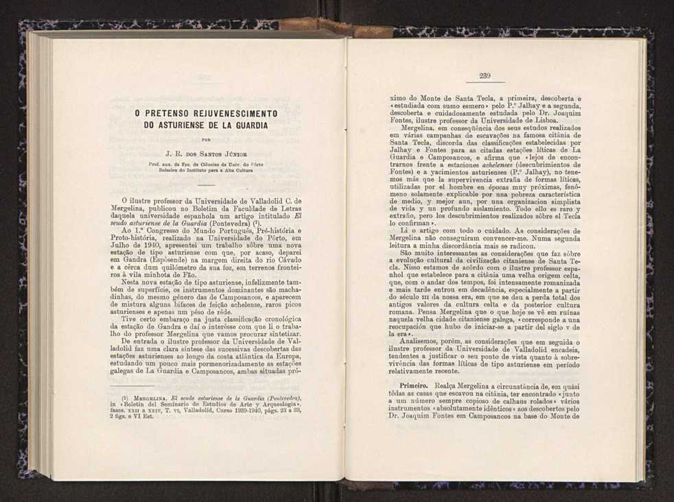 Anais da Faculdade de Scincias do Porto (antigos Annaes Scientificos da Academia Polytecnica do Porto). Vol. 26 128
