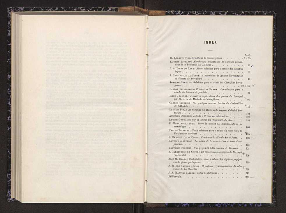 Anais da Faculdade de Sci�ncias do Porto (antigos Annaes Scientificos da Academia Polytecnica do Porto). Vol. 26 136