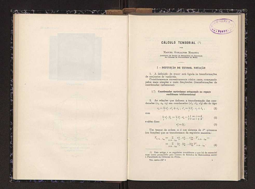 Anais da Faculdade de Scincias do Porto (antigos Annaes Scientificos da Academia Polytecnica do Porto). Vol. 27 34