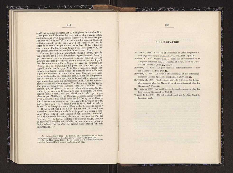 Anais da Faculdade de Scincias do Porto (antigos Annaes Scientificos da Academia Polytecnica do Porto). Vol. 27 125