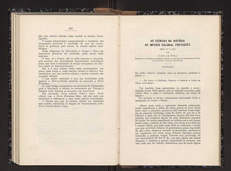 Anais da Faculdade de Scincias do Porto (antigos Annaes Scientificos da Academia Polytecnica do Porto). Vol. 27 127