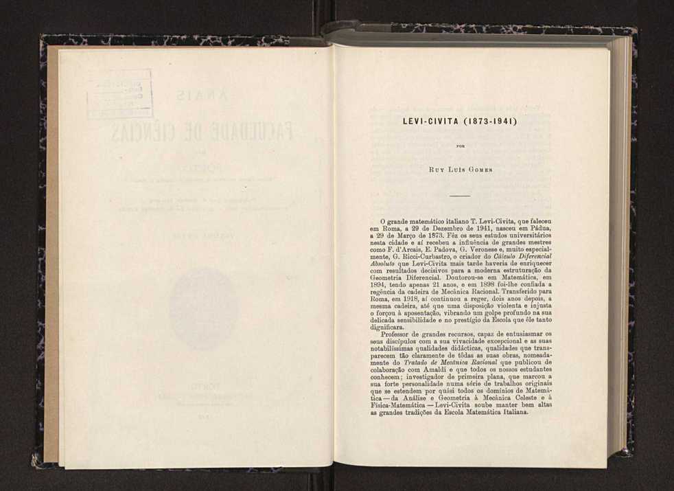 Anais da Faculdade de Scincias do Porto (antigos Annaes Scientificos da Academia Polytecnica do Porto). Vol. 28 6