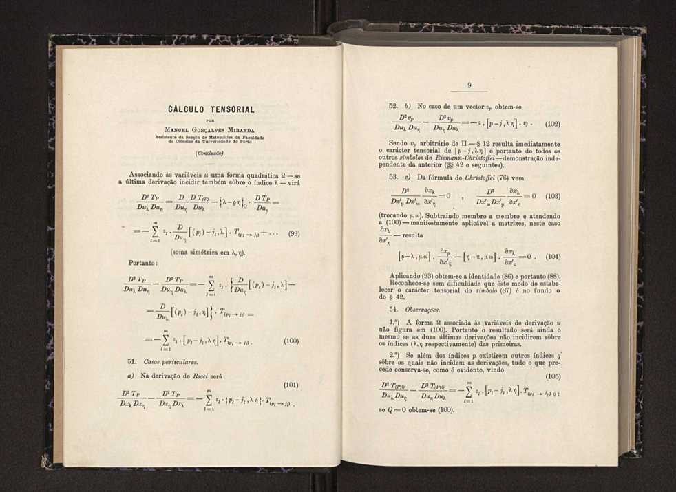 Anais da Faculdade de Sci�ncias do Porto (antigos Annaes Scientificos da Academia Polytecnica do Porto). Vol. 28 9