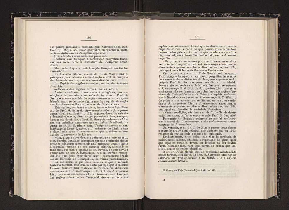 Anais da Faculdade de Scincias do Porto (antigos Annaes Scientificos da Academia Polytecnica do Porto). Vol. 28 99