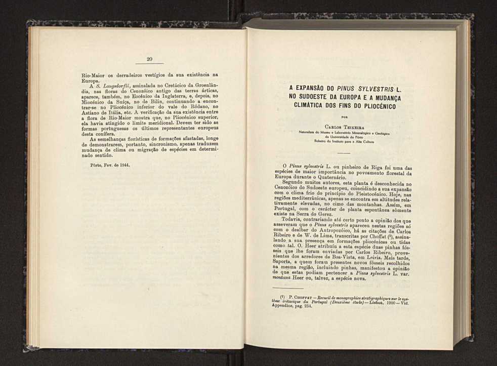 Anais da Faculdade de Scincias do Porto (antigos Annaes Scientificos da Academia Polytecnica do Porto). Vol. 29 12