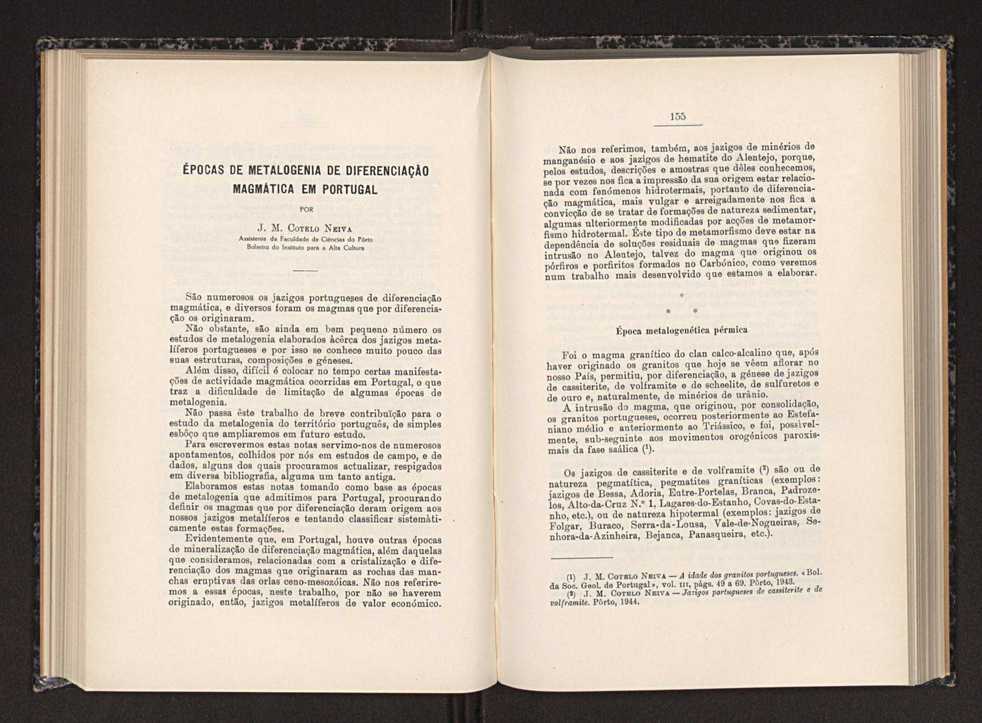 Anais da Faculdade de Scincias do Porto (antigos Annaes Scientificos da Academia Polytecnica do Porto). Vol. 29 83