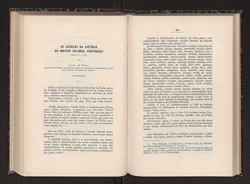 Anais da Faculdade de Scincias do Porto (antigos Annaes Scientificos da Academia Polytecnica do Porto). Vol. 29 125