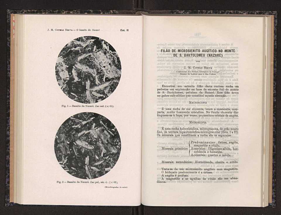 Anais da Faculdade de Scincias do Porto (antigos Annaes Scientificos da Academia Polytecnica do Porto). Vol. 32 63