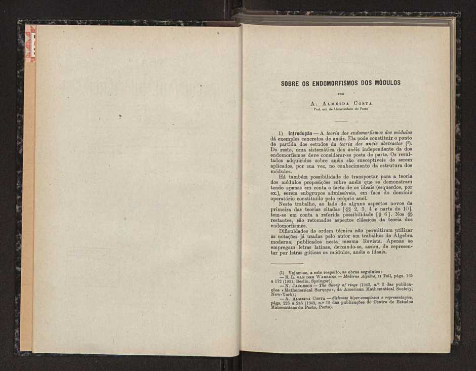 Anais da Faculdade de Scincias do Porto (antigos Annaes Scientificos da Academia Polytecnica do Porto). Vol. 33 5