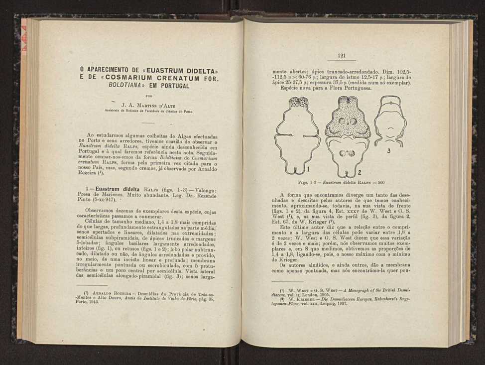 Anais da Faculdade de Scincias do Porto (antigos Annaes Scientificos da Academia Polytecnica do Porto). Vol. 33 65