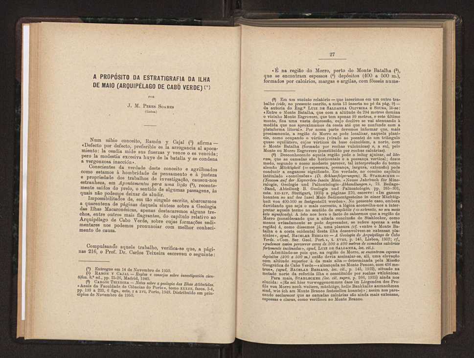 Anais da Faculdade de Scincias do Porto (antigos Annaes Scientificos da Academia Polytecnica do Porto). Vol. 36 15