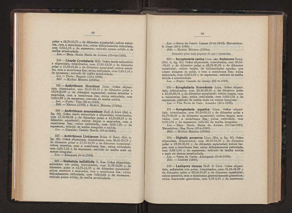 Anais da Faculdade de Scincias do Porto (antigos Annaes Scientificos da Academia Polytecnica do Porto). Vol. 36 46